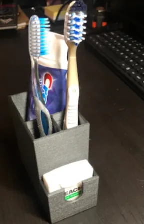 Toothbrush organizer