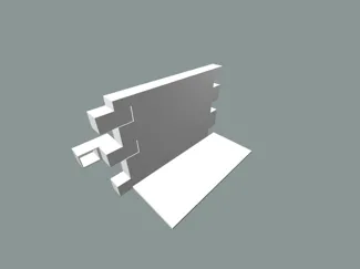 Legos that can create a Double sided BRICK