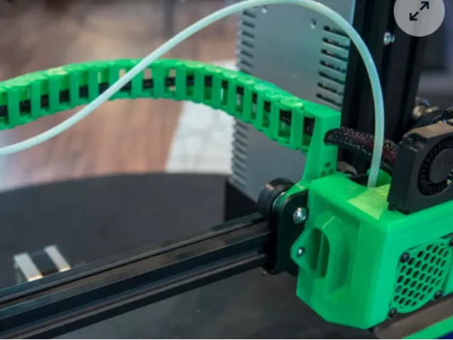 elegoo neptune 3 cable chain mount for hotend