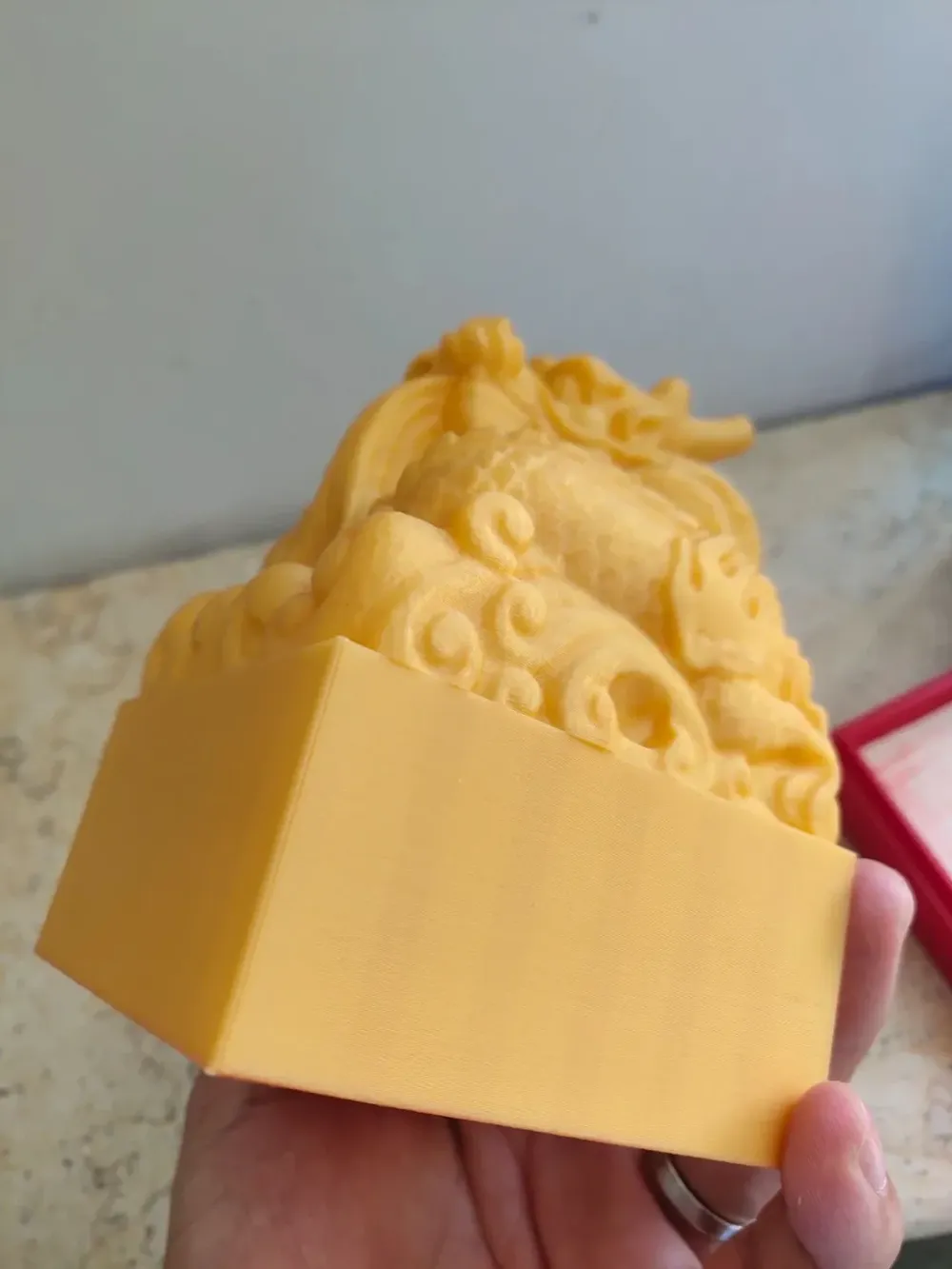 Small Seal Script Mandate of Heaven, Long Life and Prosperity by 雨凉 MakerWorld