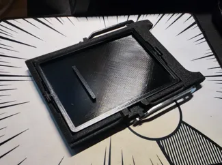 Viewfinder protection cover for sinar and graphic