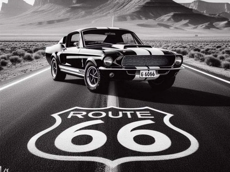 hueforge ford mustang