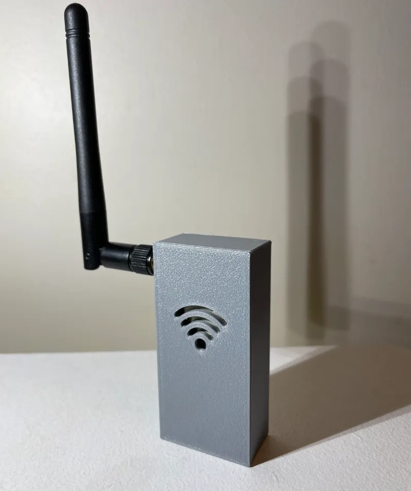 ESP32 enclosure with external antenna