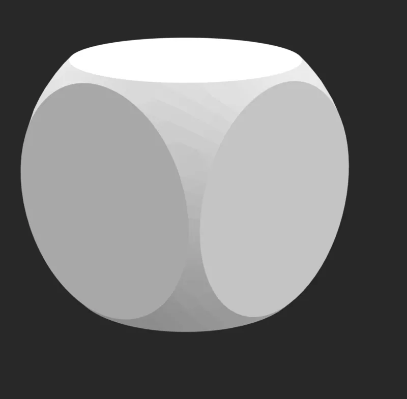 Simple Minimalist Dice / Calibration Dice