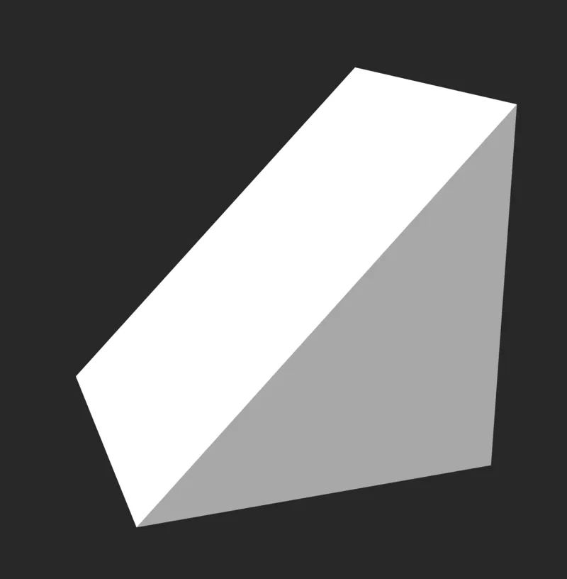 Simple Minimalist Wedge / Calibration Wedge