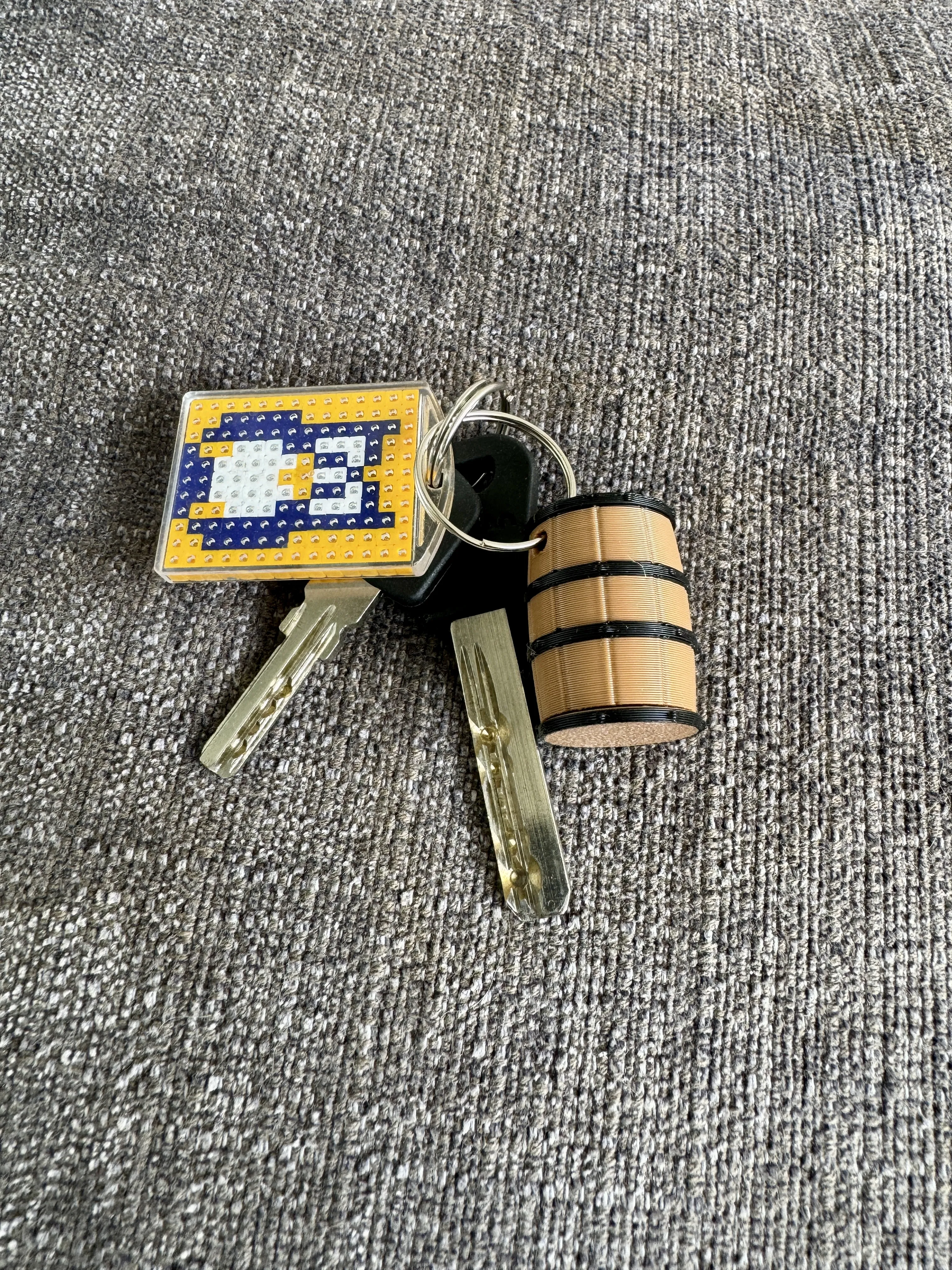 Container Keychain Making Barrel Keychain Containers - Free 3D Print Model - MakerWorld