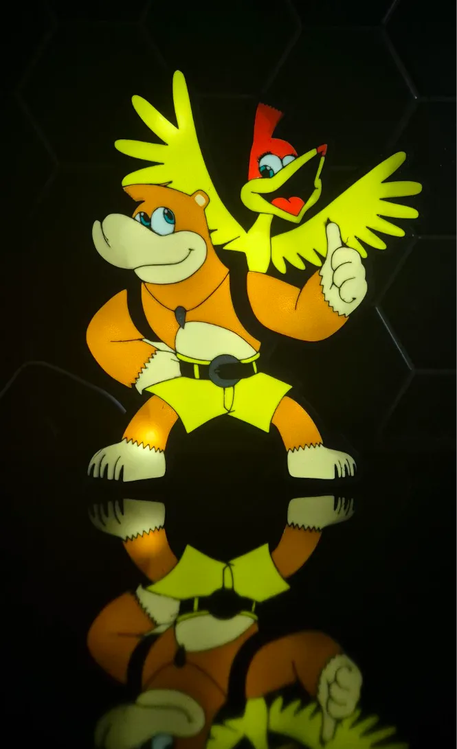 Banjoo Kazooie lamp Nintendo 64