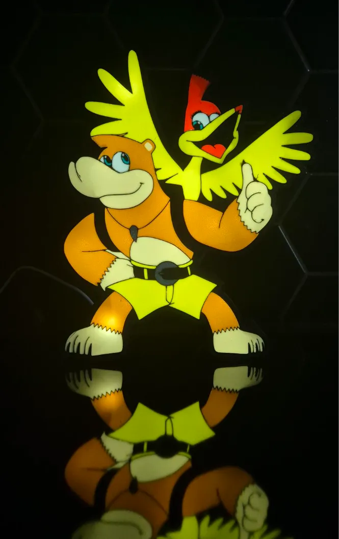 Banjoo Kazooie lamp Nintendo 64