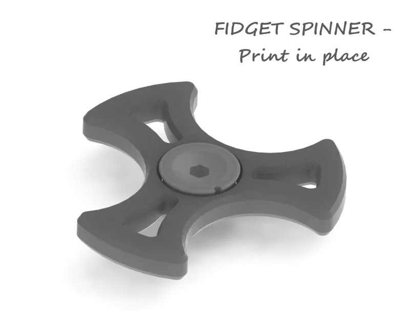 Fidget Spinner (Print in Place)