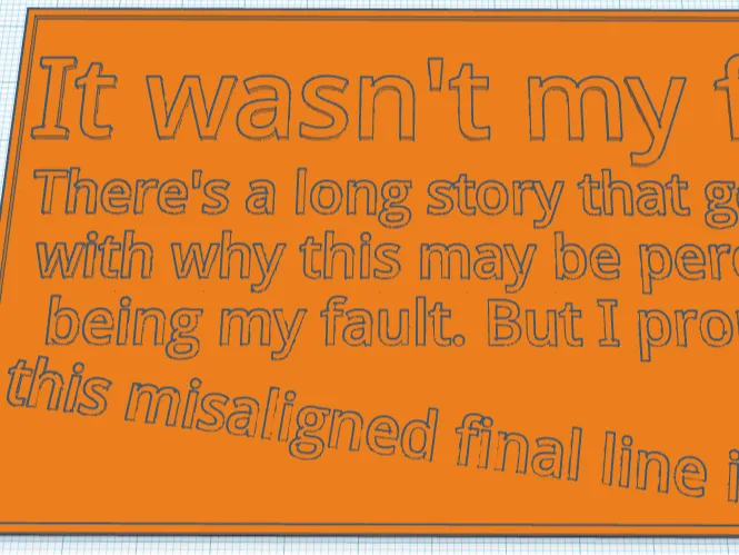Silly story sign