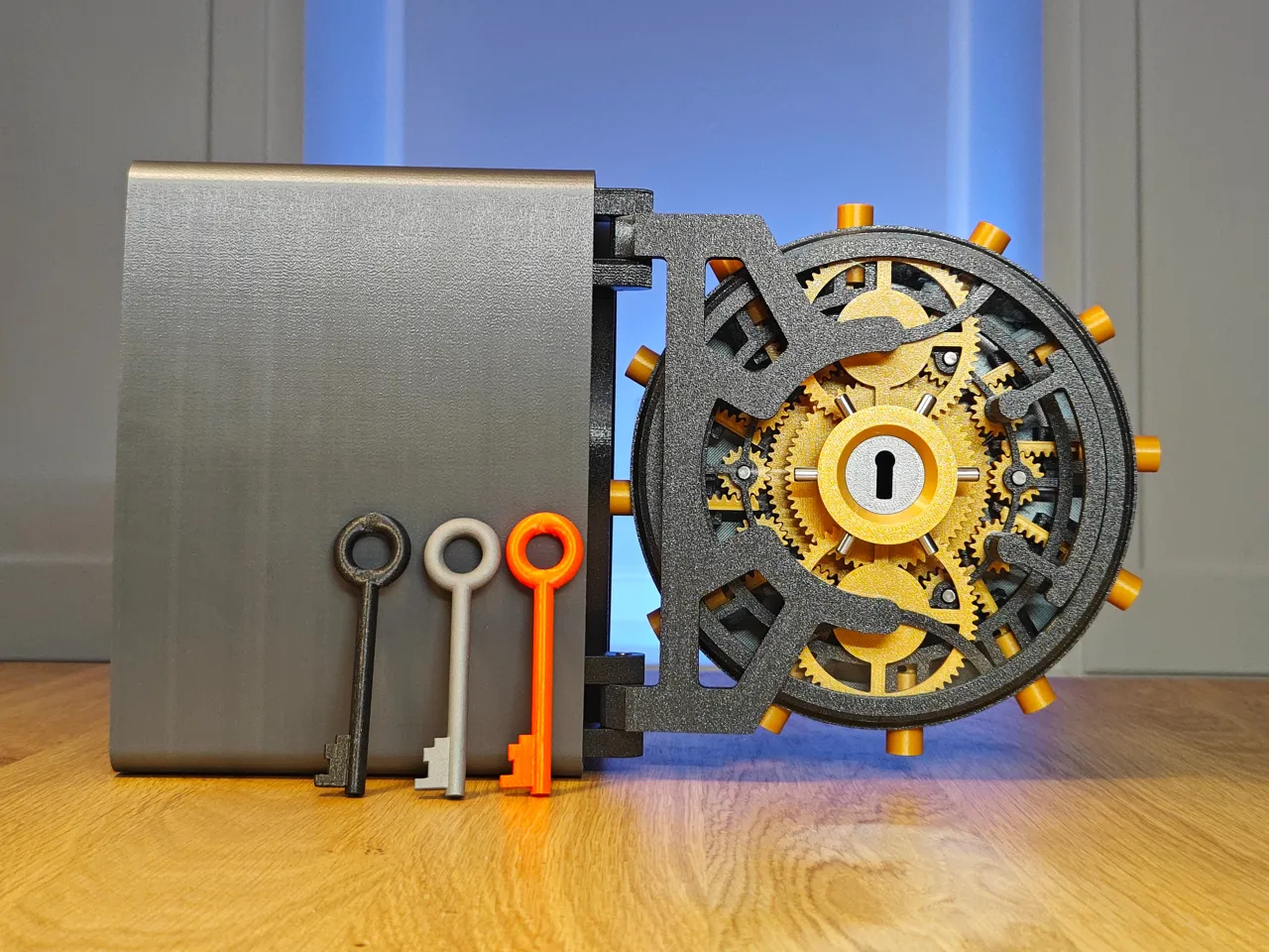 Vault with Lever Tumbler Lock view 4