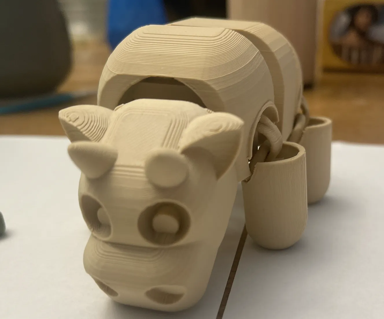Articulated Baby Cow - Free 3D Print Model - MakerWorld