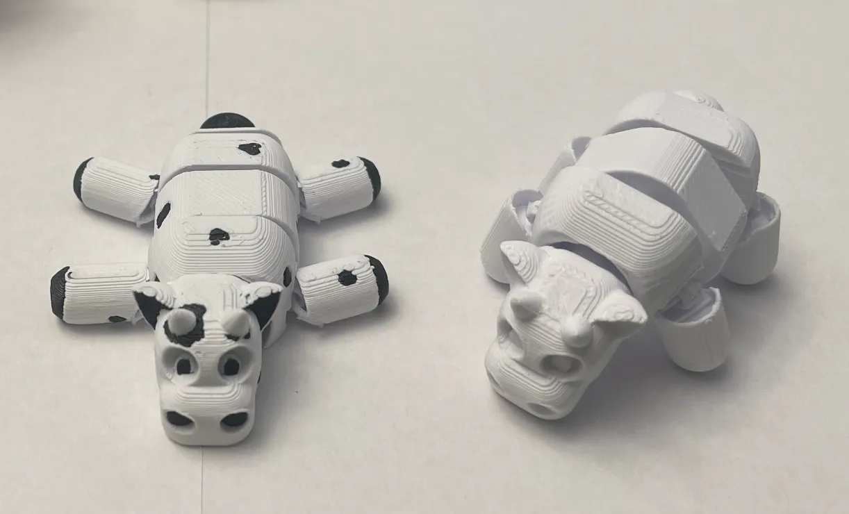 Articulated Baby Cow - Free 3D Print Model - MakerWorld