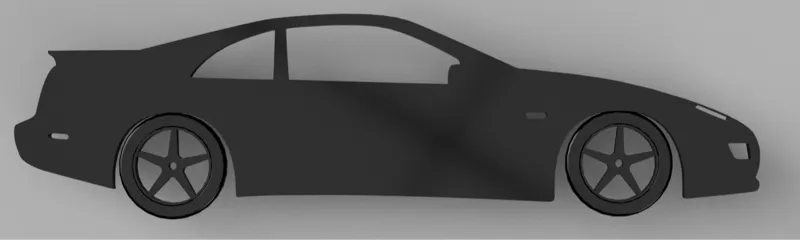 Nissan 300zx silhouette