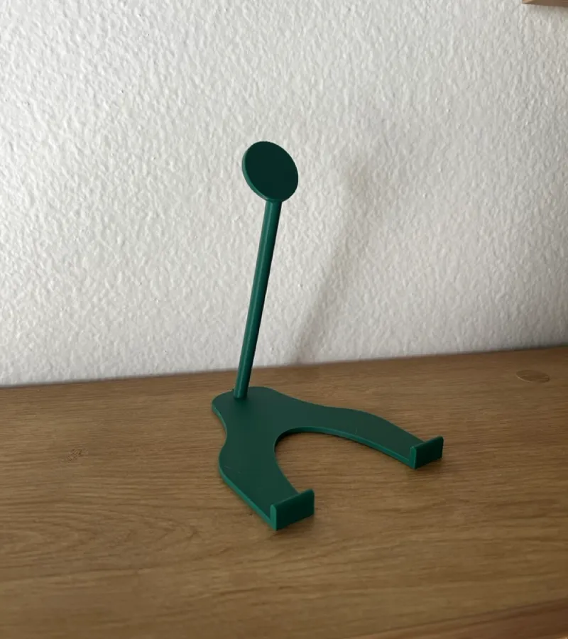 Vinyl Record Stand with back Support