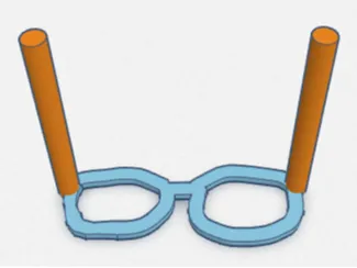 Cartoon Funky Glasses