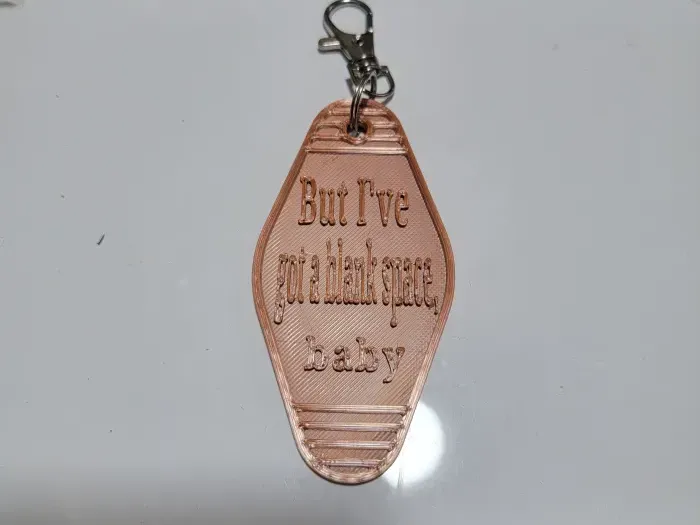 Taylor Retro Style Keychain