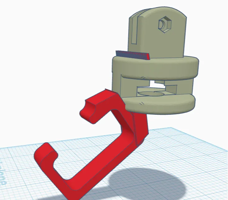 Mic Holder with controller holder