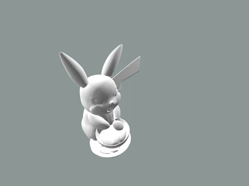 Hyper realistic Pikachu
