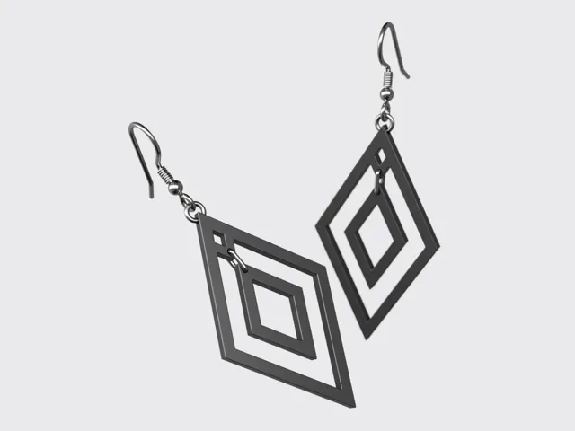Rhombic Earrings