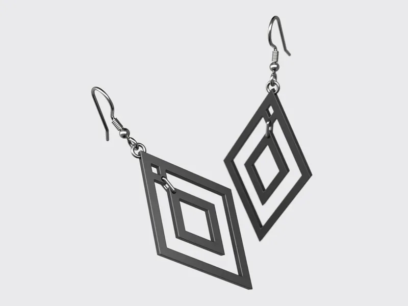 Rhombic Earrings