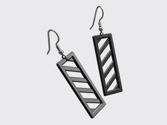 Rectangular Earrings