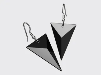 Pyramidal Earrings