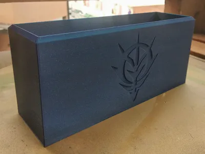 GUNDAM ガンダム PRINCIPALITY OF ZEON BOX CONTAINER