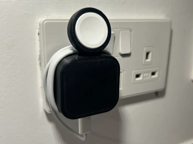 Apple Watch Charger Plug Stand (UK 20w Charger)