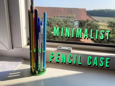 Minimalist Pencil Case / Stand