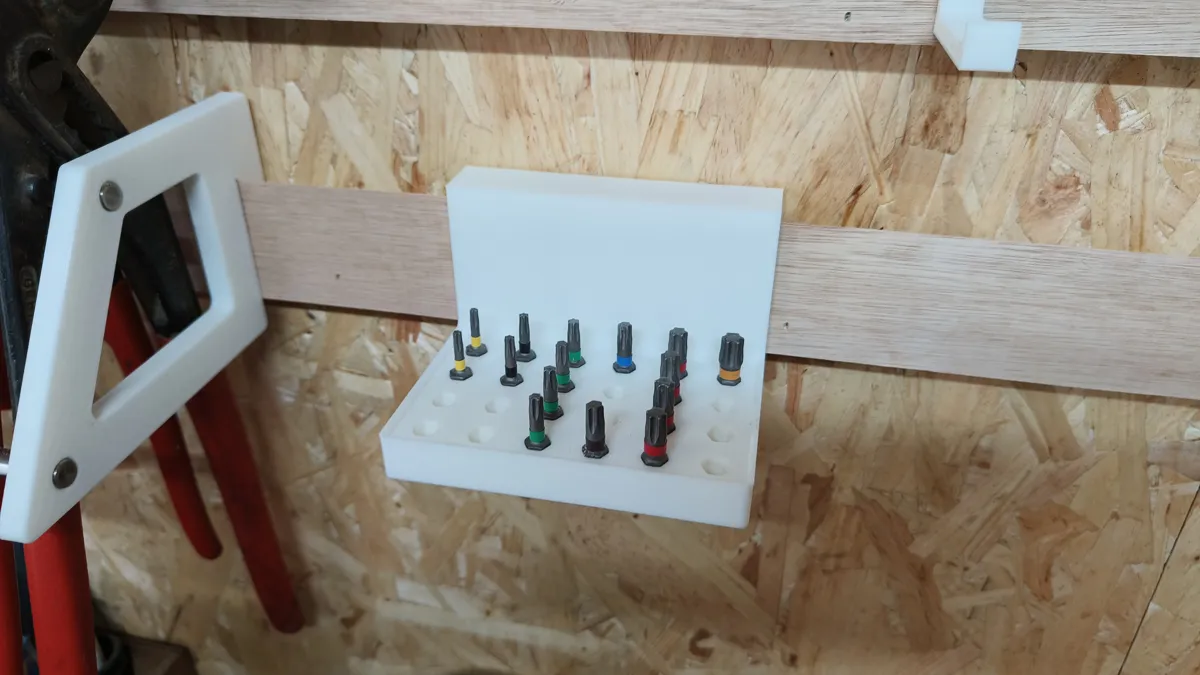 Range-embouts pour rail French Cleat