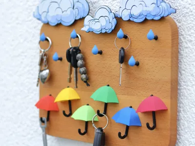 Rainy Day Key Hanger 