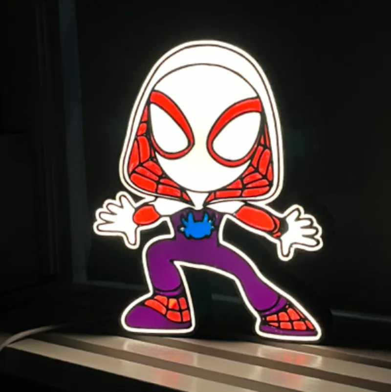 Ghost-Spider Lightbox