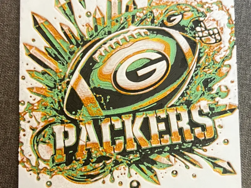 Green Bay Packers Hueforge