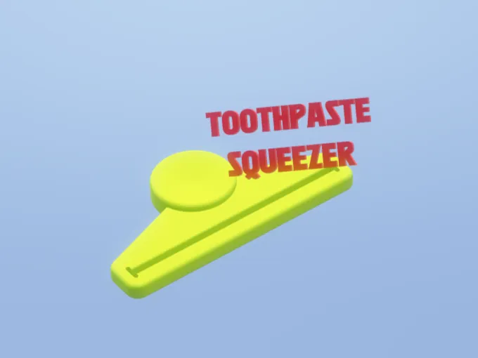 Simple Toothpaste Squeezer