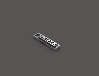 "Deutz" Keychain / Schlüsselanhänger (only Text)