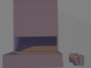 basic dice tower (included replacement dice)