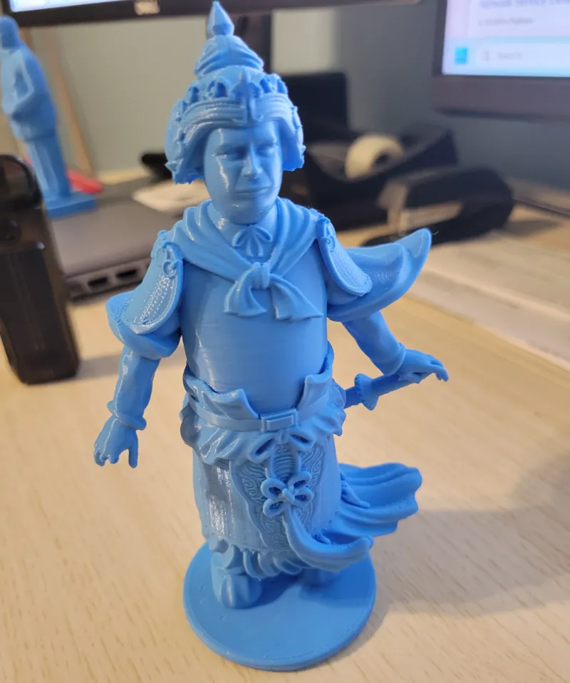 Louis Marx as Ghengis Khan figure