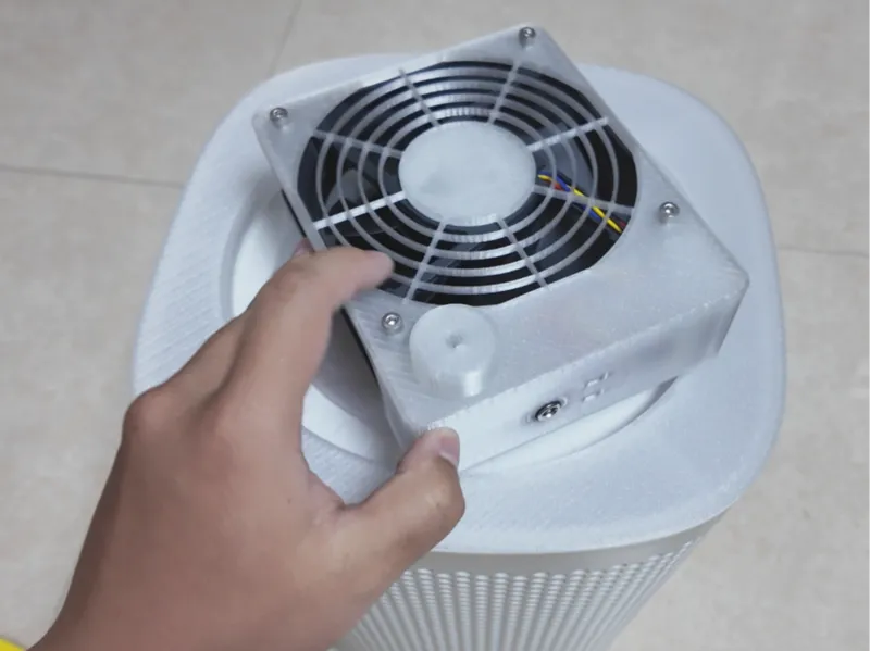 xiaomi air purifier diy 自制小米净化器 