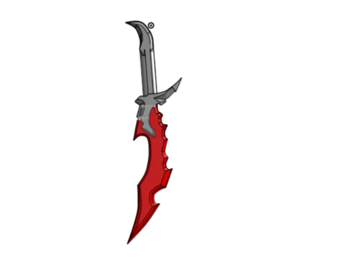 ⭐️KILLER⭐️DAGGER⭐️キラー⭐️ knight slayer (killer) dagger from solo leveling by holkmas