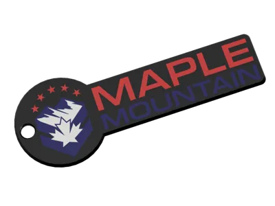 Marble Mountain Keychain attempt 1
