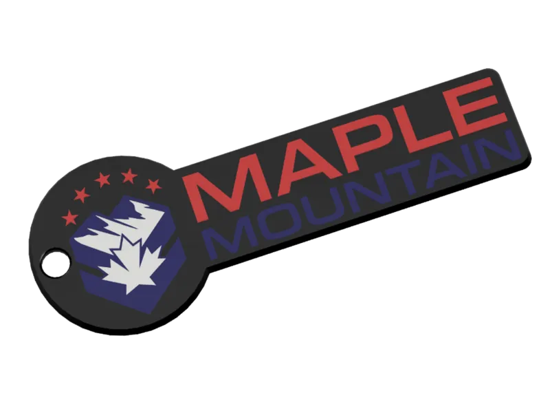 Marble Mountain Keychain attempt 1