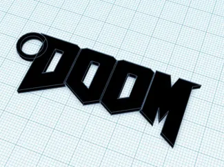 Doom Keychain
