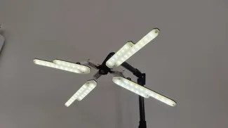 Futuristic Desk LED Strip Lamp