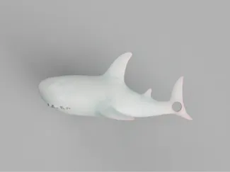 Blåhaj keychain