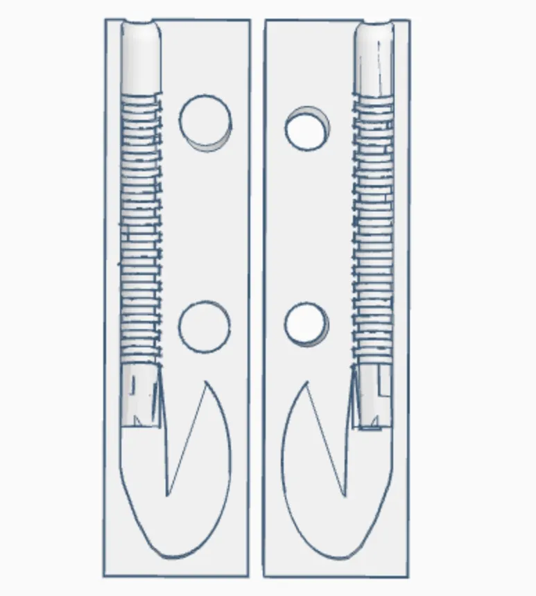 Speedworm Soft Plastic Mold