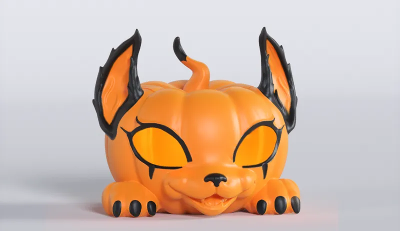 pumpkin cat