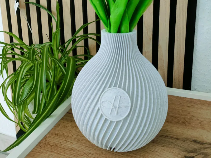 Vase with Logo