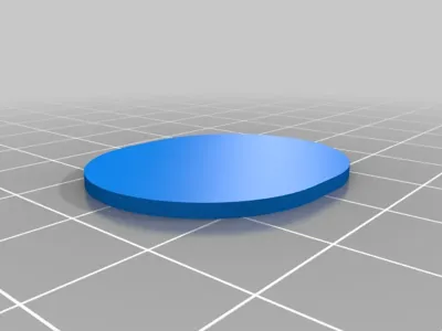 A model for an additional lens that fits the hdzero goggle video transmission goggles