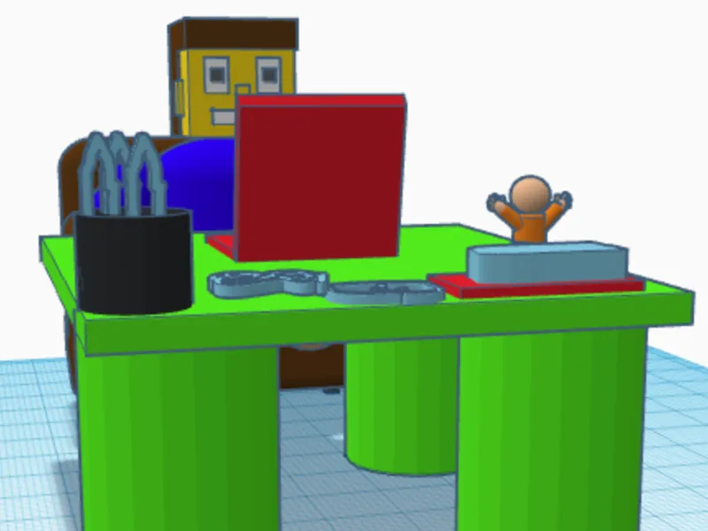 Awesome buddy desk